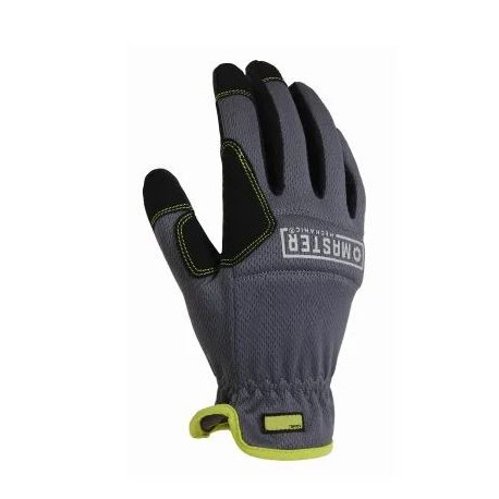 Big Time Products 20028-23 Master Mechanic High-Performance Work Gloves,  Synthetic Leather, Mesh Shell, Men's