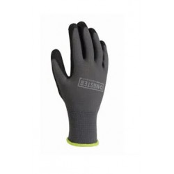 Big Time Products 20042-26 Master Mechanic Polyurethane Coated Gloves, Black, Men's, Large, 3-Pk.