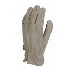Big Time Products 3000 Green Thumb Cowhide Suede Leather Garden Gloves, Women's