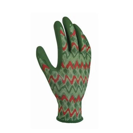Big Time Products 3002 Green Thumb Latex-Coated Garden Gloves, Knit Shell, Women's