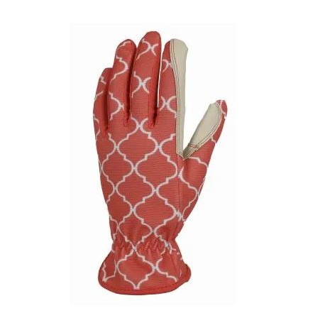 Big Time Products 3000 Green Thumb High-Performance Garden Gloves, Leather Palm, Women's