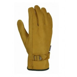 Big Time Products 4001 Master Rancher Premium Cowhide Leather Work Gloves, Tan, Men's