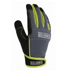 Big Time Products 2000 Master Mechanic High-Performance Work Gloves, Synthetic Leather, Spandex Shell, Men's