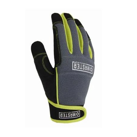 Big Time Products 2000 Master Mechanic High-Performance Work Gloves, Synthetic Leather, Spandex Shell, Men's