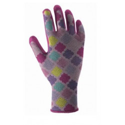 Big Time Products 7662-26 Digz Nitrile-Dipped Garden Gloves, Youth Girl's