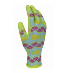 Big Time Products 79816-26 Digz Polyurethane-Coated Garden Gloves, Stretch Knit, Women's Medium