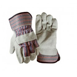 Big Time Products 9223-26 True Grip Suede Cowhide Leather-Palm Work Gloves, Men's, Large