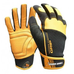 Big Time Products 961 True Grip Textured Palm Work Gloves, Touchscreen, Men's