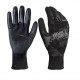Big Time Products 2506 Gorilla Grip Polymer Coating Work Gloves, Tac-Black, Men's, Large