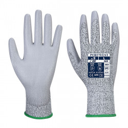 Portwest VA620 Vending LR Cut PU Palm Glove, Grey