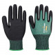 Portwest AP15 SG Cut B18 Eco Nitrile Glove (Pk12), Green/Black