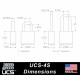 Paclock UCS-4A 7/16" Shackle Diameter, Ultra Heavy Duty Padlock