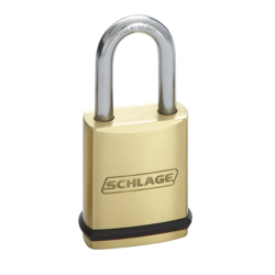 Schlage KS43 Portable Security Brass Padlock, Less FSIC