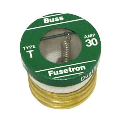 Cooper Bussmann T Plug Fuse, 4-Pk.