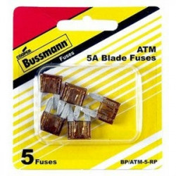 Cooper Bussmann BP/ATM-RP Mini Blade Auto Fuse, 32-Volt, 5-Pk.