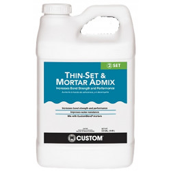 Custom Building Products AMA2 Thin-Set Mortar Admix, 2.5 Gallon