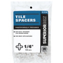 Custom Building Products 81-P14B Tile Spacer, 1/4 In., 100 Pack