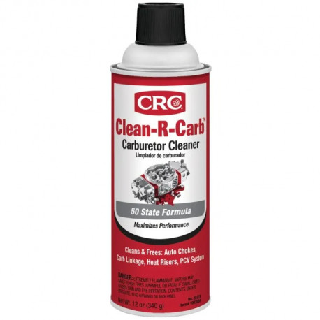 Crc Industries 5379 Clean-R-Carb Carburetor Cleaner, 12-oz.