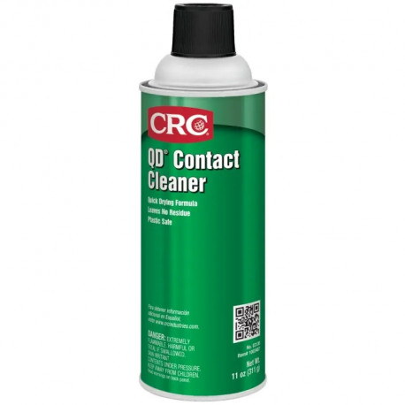 Crc Industries 3130 QD Industrial Contact Cleaner, 11-oz.