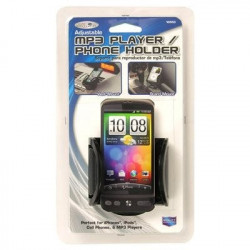 Custom Accessories 10950 Car Cell Phone/MP3 Holder, Black, Vent/Dash Mount