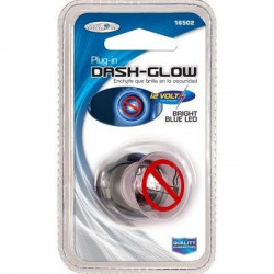 Custom Accessories 16502 Dash Glow Car Lighter Light, No Smoking, 12 Volt