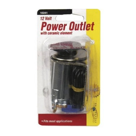 Custom Accessories 10241 Auxiliary Power Outlet, 12 Volt