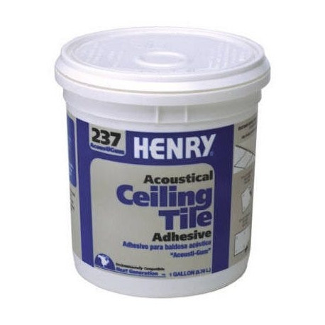Henry 124464 237 Acoustical Tile Adhesive, 1 Gals