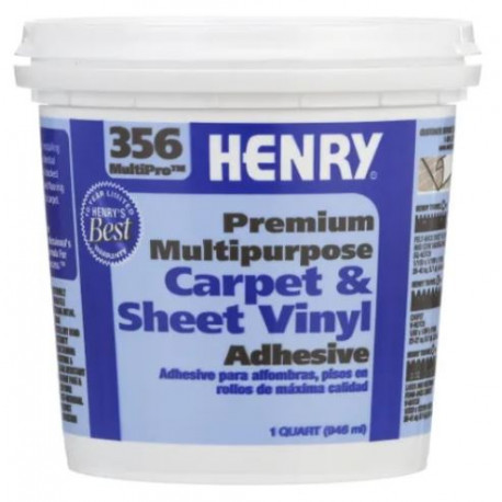 Henry 133140 356 Multi-Purpose Flooring Adhesive, 1 Qt