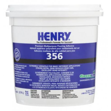 Henry 133272 356 Multi-Purpose Flooring Adhesive, 1 Gals