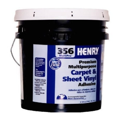 Henry 135251 356 Multi-Purpose Flooring Adhesive, 4 Gals