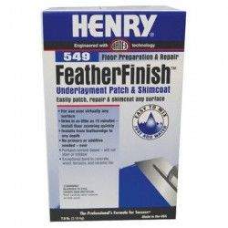 Henry 603033 549 FeatherFinish Underlayment Patch & Skimcoat, 7 Lbs