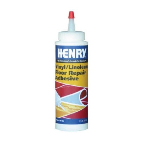 Henry 852416 Vinyl & Linoleum Floor Repair Adhesive, 6 oz