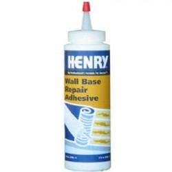 Henry 852444 Wall Base Repair Adhesive, 6 oz