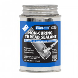 Vibra-Tite 48604 Non-Hardening Thread Sealant, 4 oz, 24 Pack