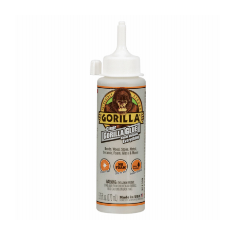 Gorilla 4572502 Clear Glue, 5.75-oz.