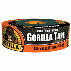 Gorilla 108084 Black Tape, 50-Yds.