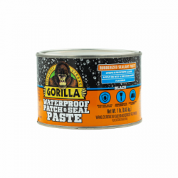 Gorilla 109404 Waterproof Patch & Seal Paste, Black, 1 Lb.