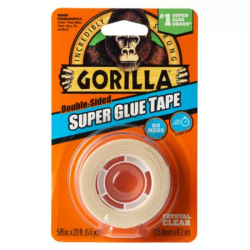 Gorilla 109340 Gorilla Double-Sided Super Glue Tape, 20'