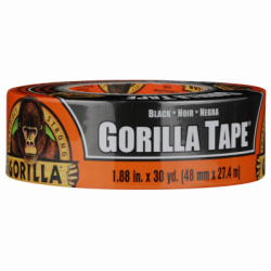 Gorilla 105629 Tape, Black, 30-Yd.
