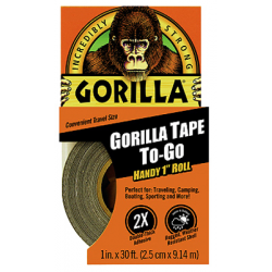 Gorilla 6100109 Tape To-Go, 1" x 30'