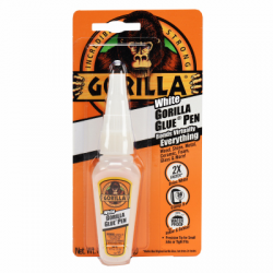 Gorilla 5201103 Glue Precision Pen, White, .75-oz.