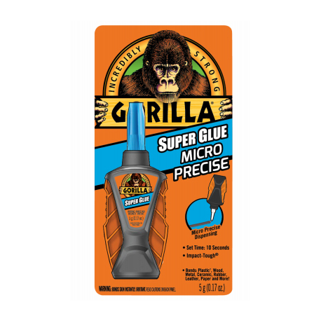 Gorilla 6770002 Gorilla Super Glue Micro Precise,5 Gram