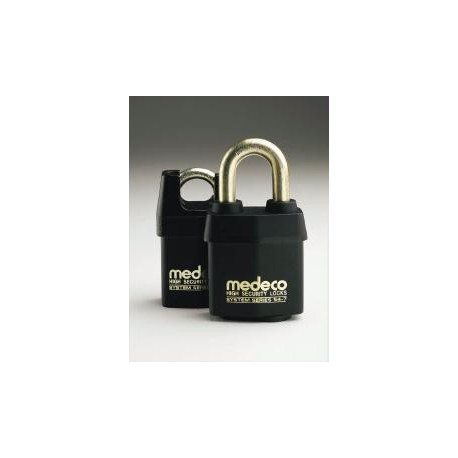 Medeco 5451 5451FK0KD High Security Indoor / Outdoor Padlock with 5/16" Shackle Diameter, Key-In-Knob Cylinder