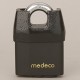 Medeco 5452 54525L0 KA High Security Shrouded Padlock with 5/16" Shackle Diameter, Key-In-Knob Cylinder