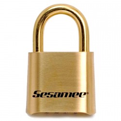CCL K0436 Sesamee Resettable Combination Padlock with Brass Shackle