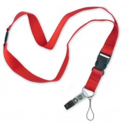 Lucky Line 641 Flat Lanyard with Breakaway Feature