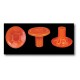 Mutual Industries 14640-0-5 CS Orange OSHA Rebar Caps