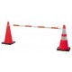 Mutual Industries 17727-45-10 Mutual Industries 17727 Retractable Cone Bar Traffic Safety Barricade