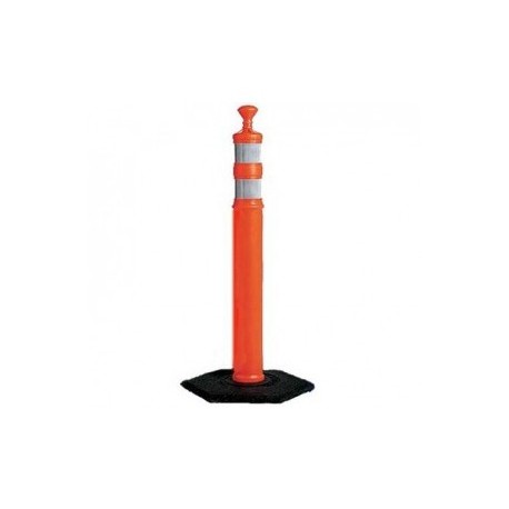 Mutual Industries 17735-0-0 17725 Road Safety Channelizer Traffic Delineator Post Top