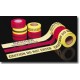 Mutual Industries 17771-11-3000 Repulpable Barricade Tape (100% cotton)